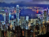 Lo skyline di Hong Kong