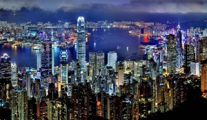 Lo skyline di Hong Kong
